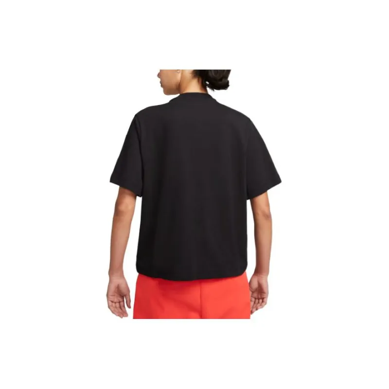 Nike USA Soccer Team Olympic Series Drop Shoulder Sleeve T-Shirt Women's Black-1