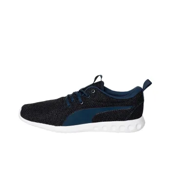 PUMA Carson 2 Nature Knit Sargasso Men's Running Shoes Black/Blue/White