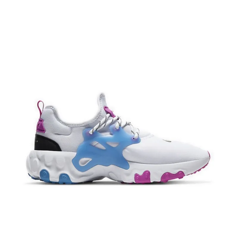 Nike React Presto White Active Fuchsia-1