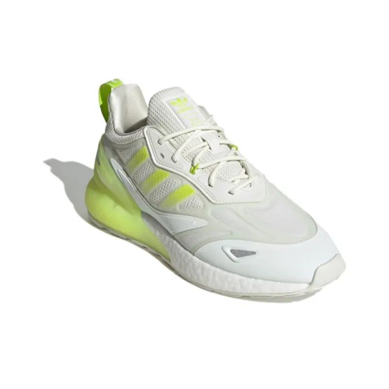 Adidas Zx 2K Boost 2.0 'White Semi Solar Slime'-2