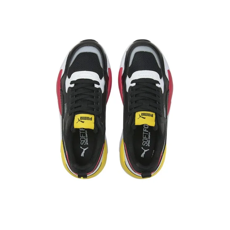 PUMA X Ray 2 Square 'Black White Yellow'-2