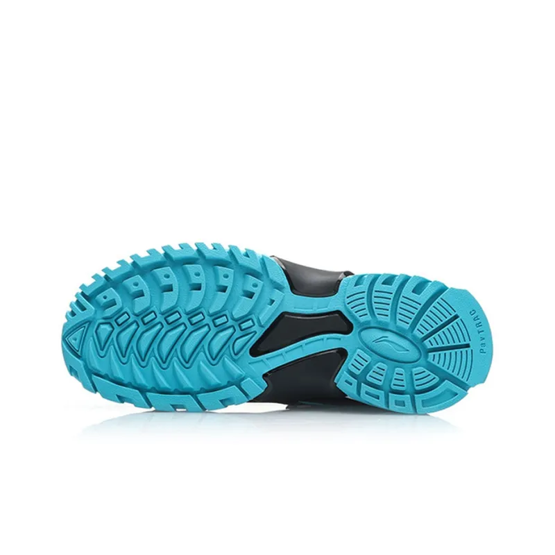 LiNing Aurora Skywalk Bad Five Xlarge Cushioned Slip Resistant Low Top Sports Casual Shoes Men's Blue Black-4