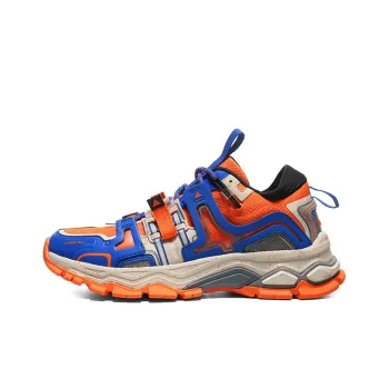 PEAK State Pole Cushioning Support Low Top Casual Shoes Men's Orange