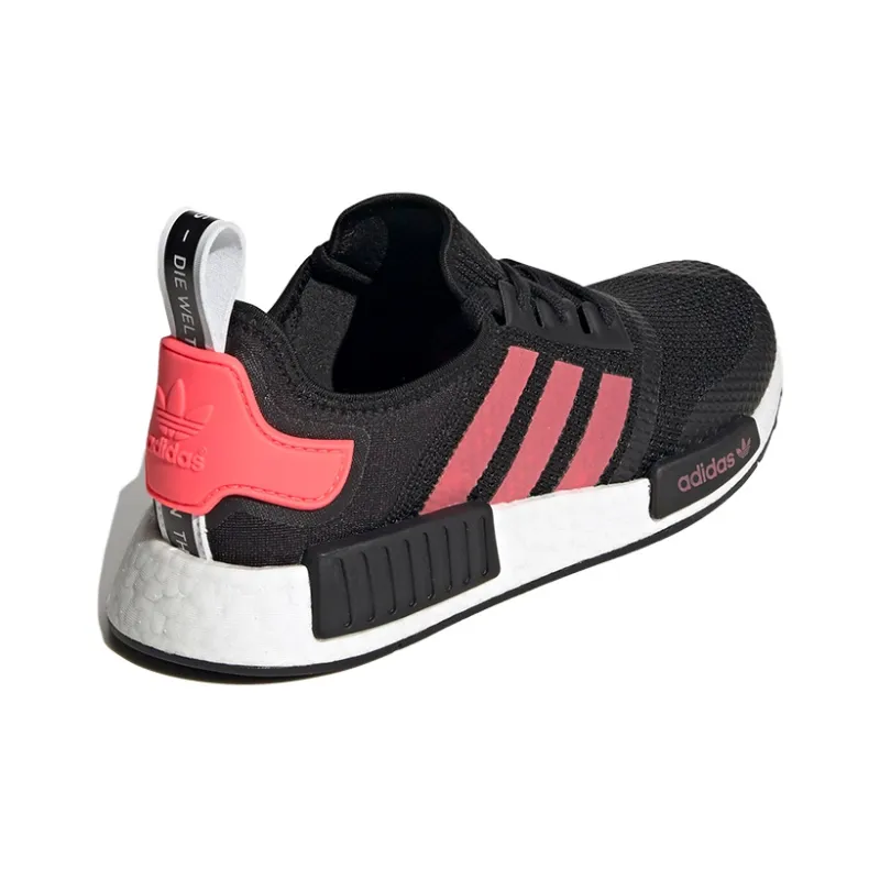 Adidas Nmd R1 Black Signal Pink White-3