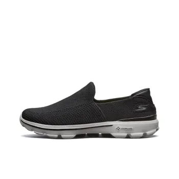 Skechers Go Walk 3 Breathable Low-Top Casual Shoes Men's Black