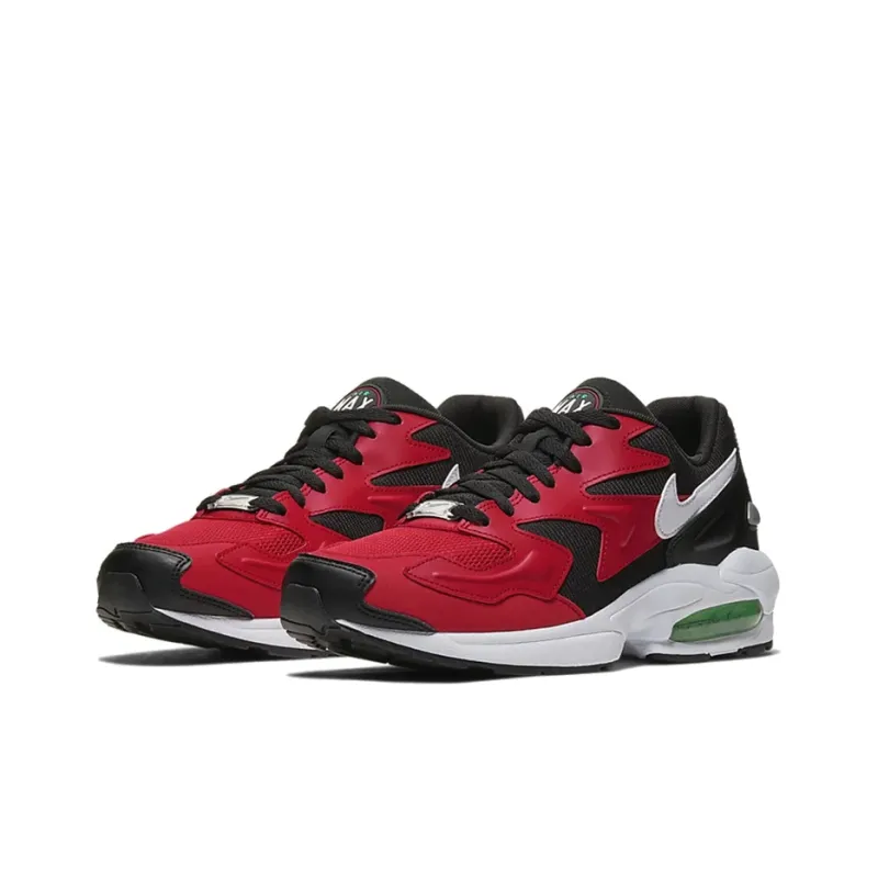 Nike Air Max 2 Light Black Red Electro Green-2