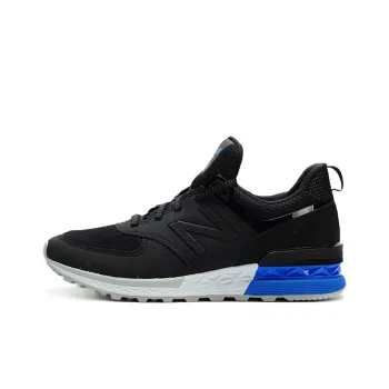New Balance 574 Black White Blue
