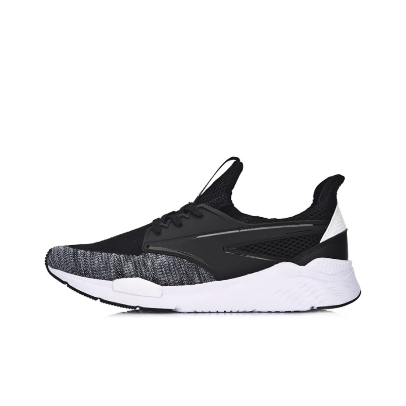 LINING Exceed Casual Shoes Unisex Low Top Black/Gray-0
