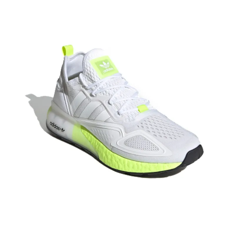 Adidas Zx 2K Boost Cloud White Solar Yellow-2
