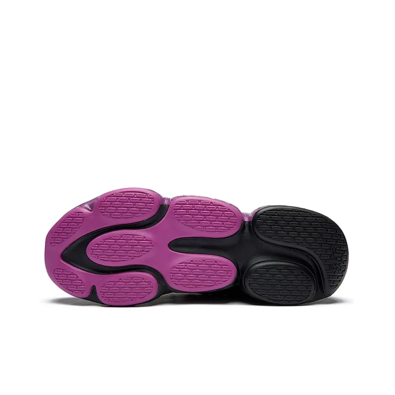 THREE-BODY x 361° Wear-resistant Non-slip And Breathable Low-Top Casual Shoes Men's Black Purple-3