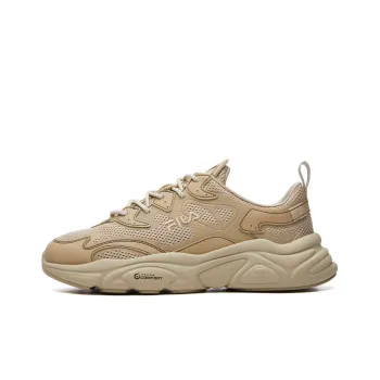 FILA FUSION MARS Cushioning Anti Slip Wear Resistant Breathability Low Top Casual Shoes Men's Sandy