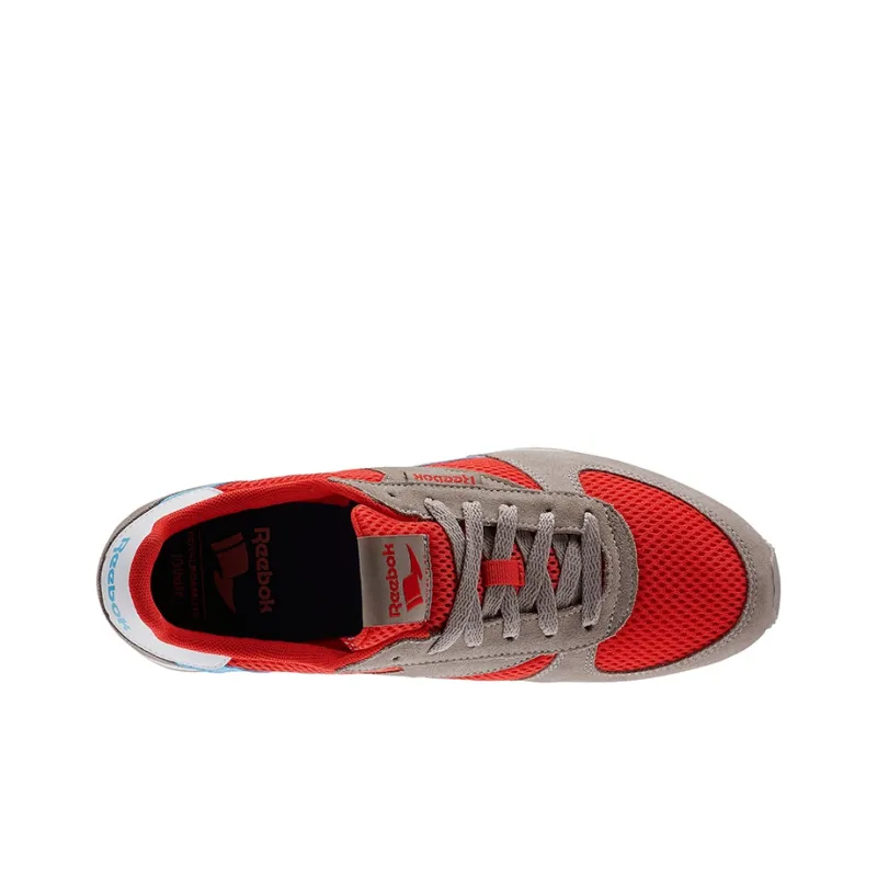Reebok Classic Jogger 1 Breathable Low-Top Casual Shoes Men's Red Gray-3