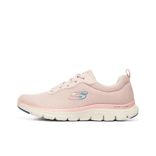 Skechers Flex Appeal 4.0 Casual Shoes Women's Low-Top Rose Red Color