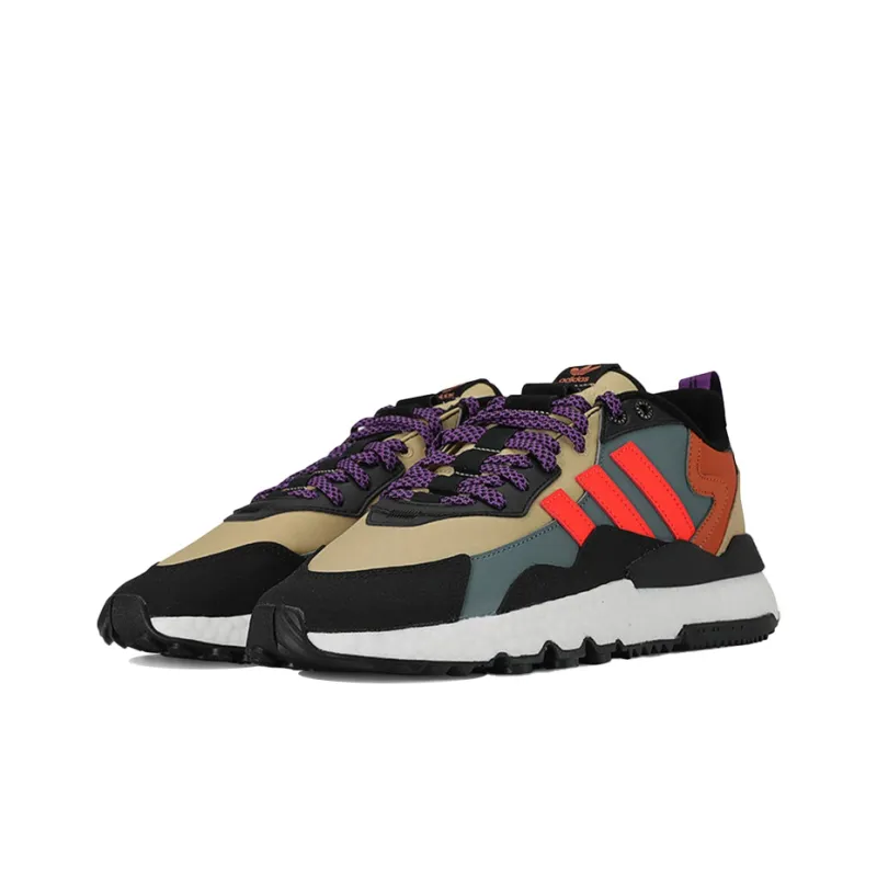 Adidas Originals Nite Jogger Orange/Black/Purple-2