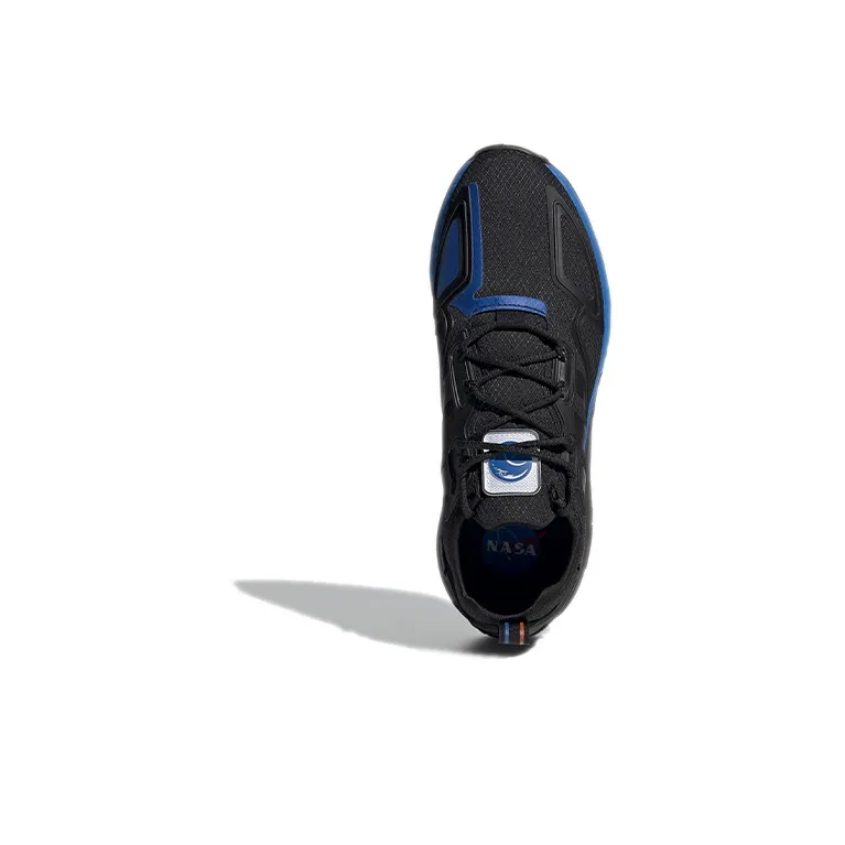 Adidas Zx 2K Boost Core Black Glow Blue-4