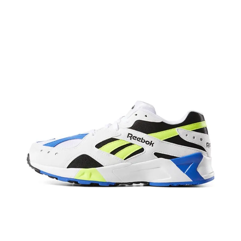 Reebok Aztrek White Black Cobalt Yellow-0