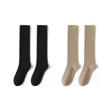 2 Pack (Black Calf Socks+Oats Calf Socks)