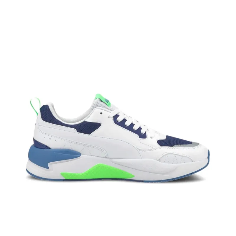PUMA X Ray 2 Square 'White Electric Green Blue'-1