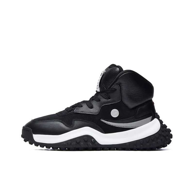 Mihara x FILA FM-2 2 Cushioning Anti-Slip And Wear-Resistant High-Top Athletic Shoes Women's Black-0