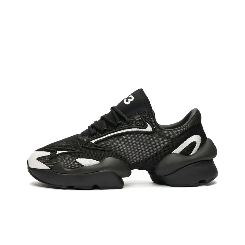 Adidas Y 3 Ren Black Layered Mesh-0
