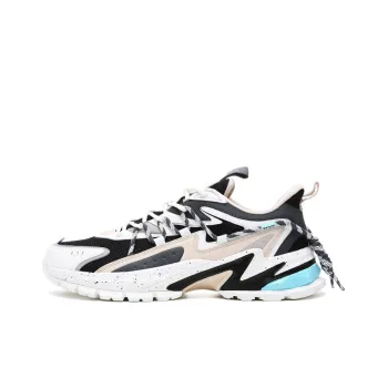 Erke Xun Jinwei Low Top Sports Casual Shoes Men's Gray Sand