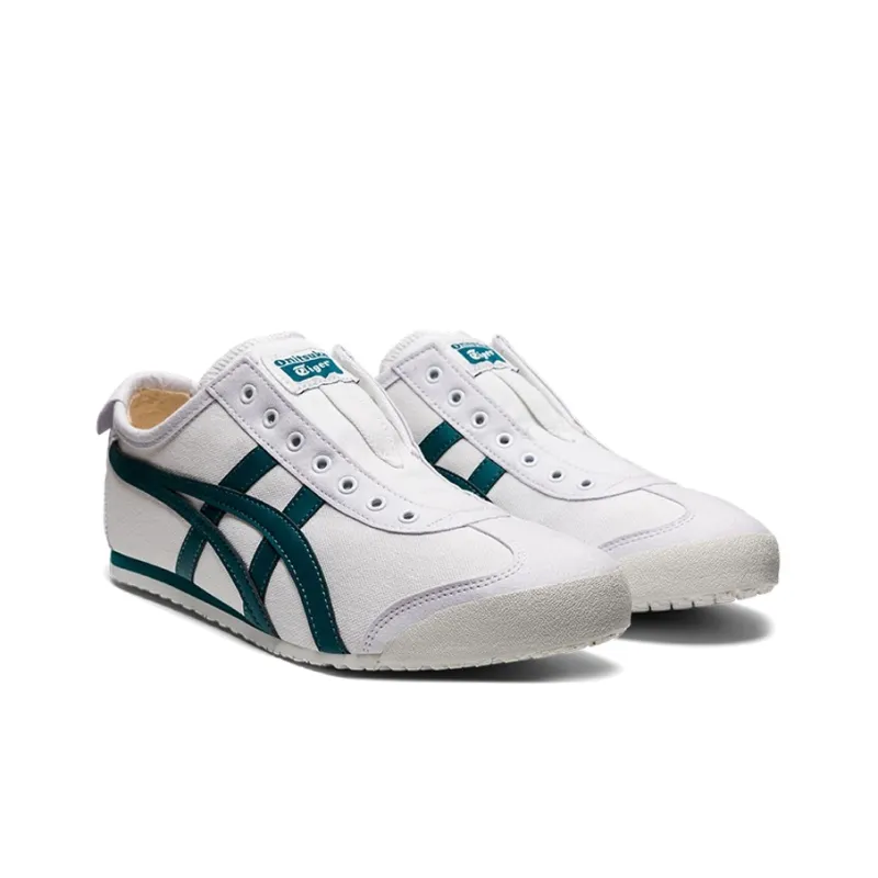 Onitsuka Tiger Mexico 66 Slip‑on White Velvet Pine-2