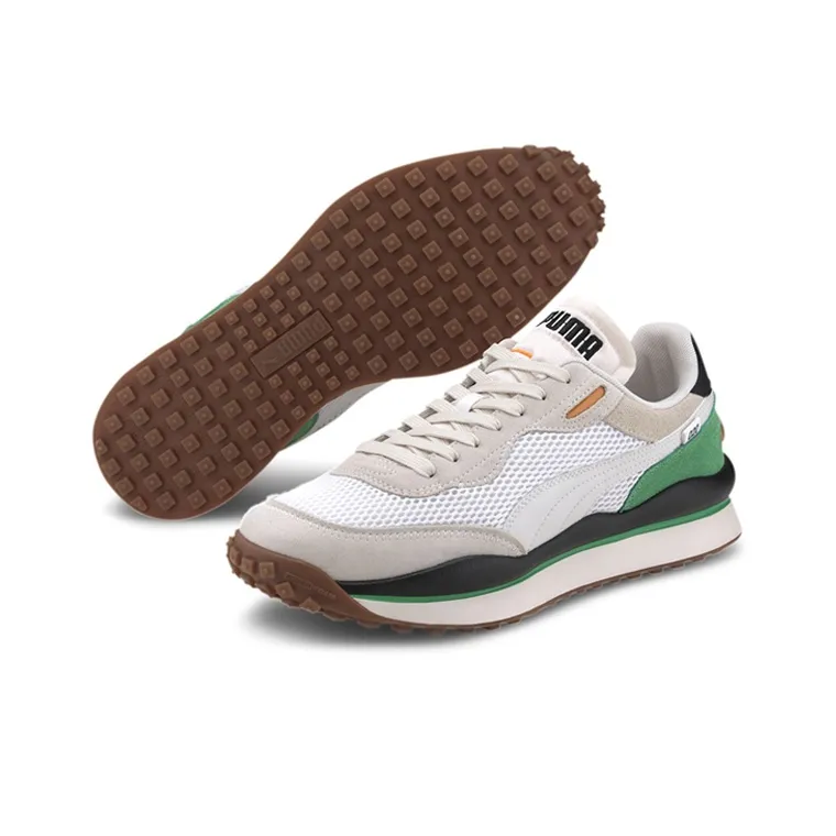 PUMA Style Rider 'Stream On White Green'-1