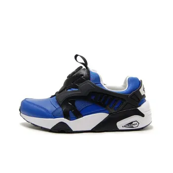 PUMA Disc Blaze Leather Running Shoes Blue/White