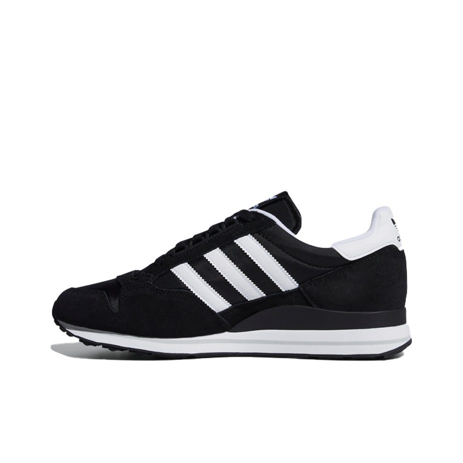 adidas originals ZX 500 Lifestyle Shoes Men Low top Black white US M 10.5