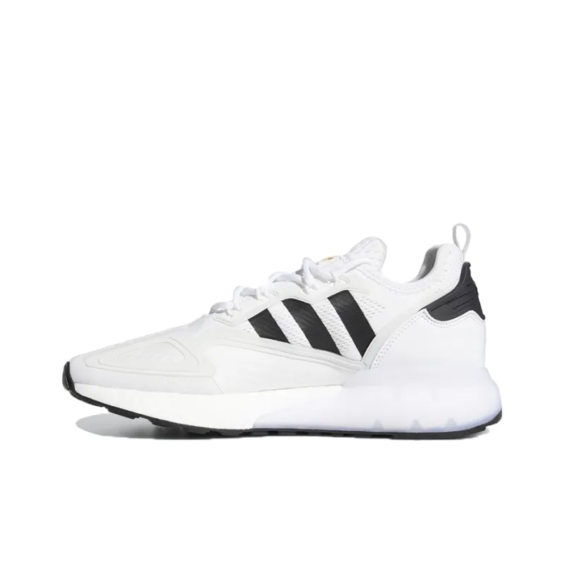 Adidas Zx 2K Boost White Black Women's-0