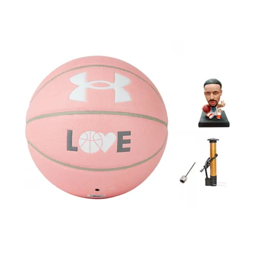 Under Armour Little Lover Series PU Basketball Pink Size 7 Training Unisex