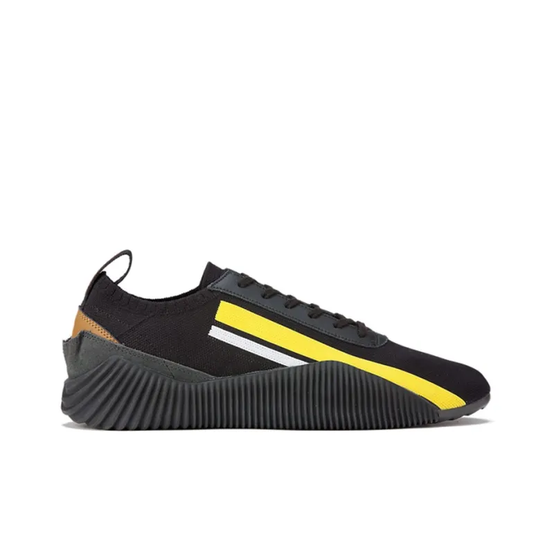 Onitsuka Tiger Acromount Knit 'Black Yellow'-1