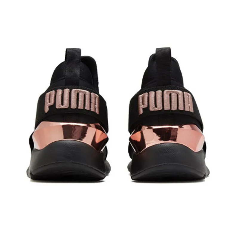 PUMA Muse Metal Black Rose Gold Women's-3