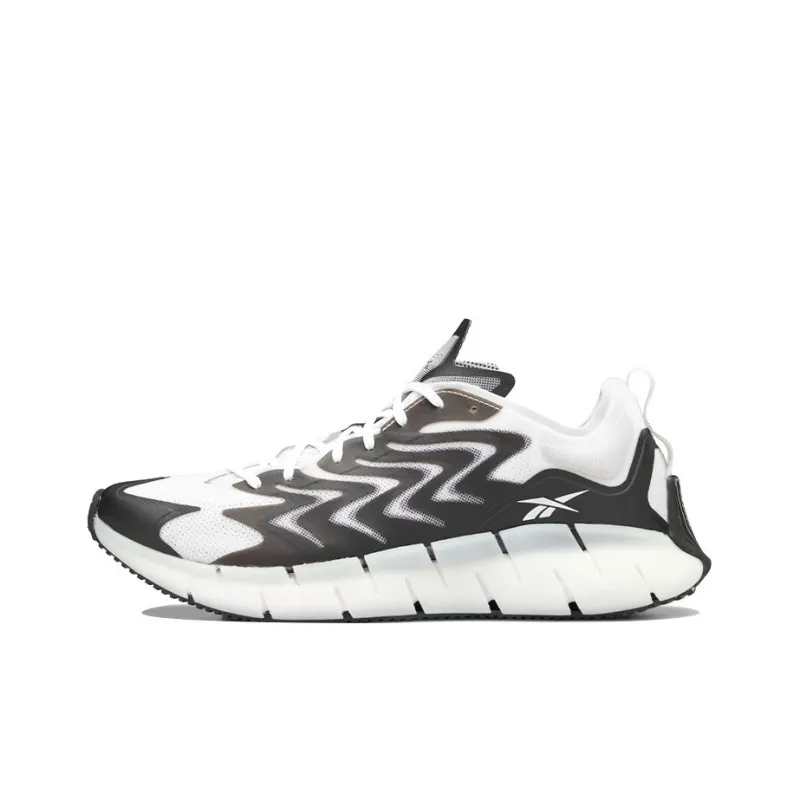 Reebok Zig Kinetica Casual Shoes Unisex Low-Top Black/White-0