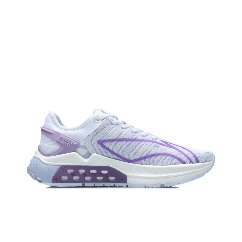 LINING Furious Rider 5.0 Casual Shoes Women's Low Top White/Purple-1