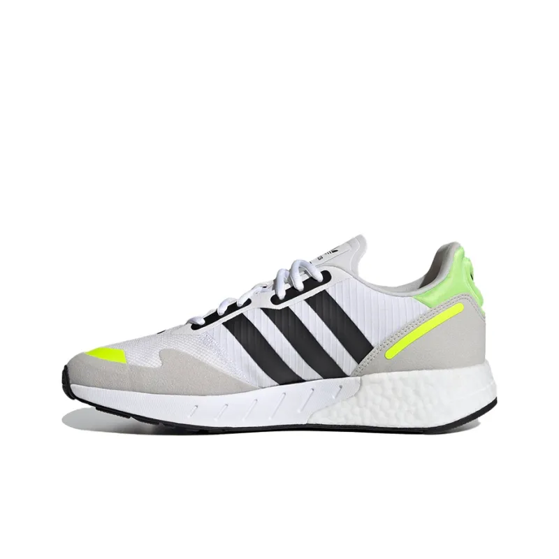 Adidas Zx 1K Boost White Solar Yellow-0