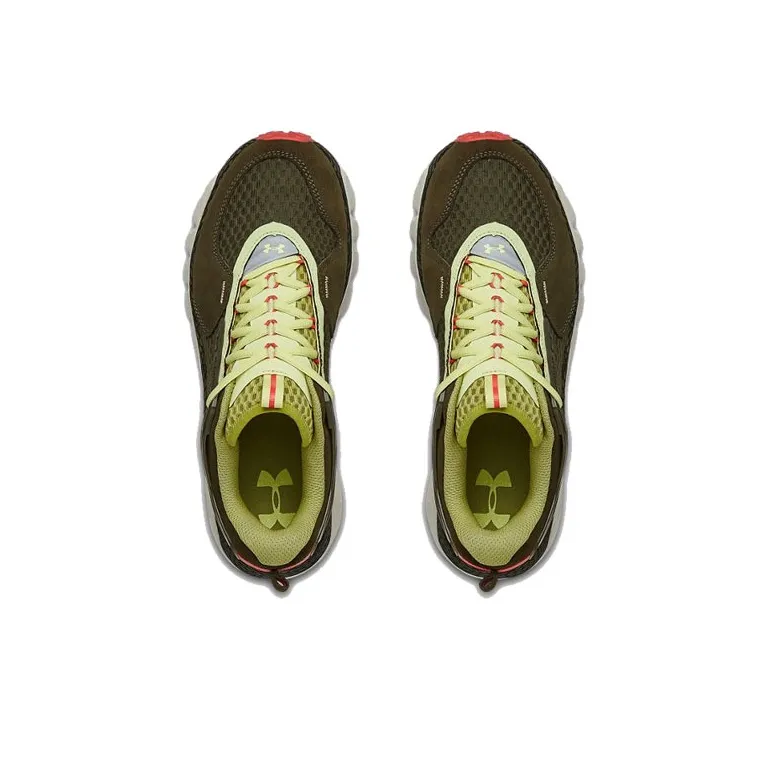 Under Armour HOVR Summit Cushioning Low-Top Casual Shoes Unisex Frontline Green-3