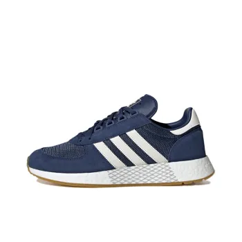 Adidas Originals Marathon Tech Shoes 'Tech Indigo Off White Gum'