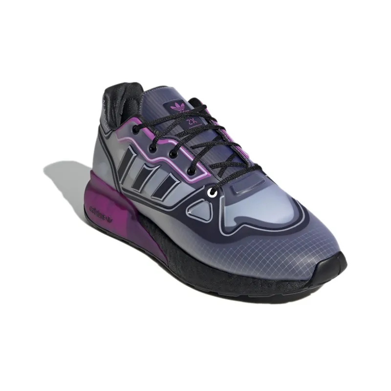 Adidas Originals Zx 2K Boost Futureshell 'Blue Purple White'-2