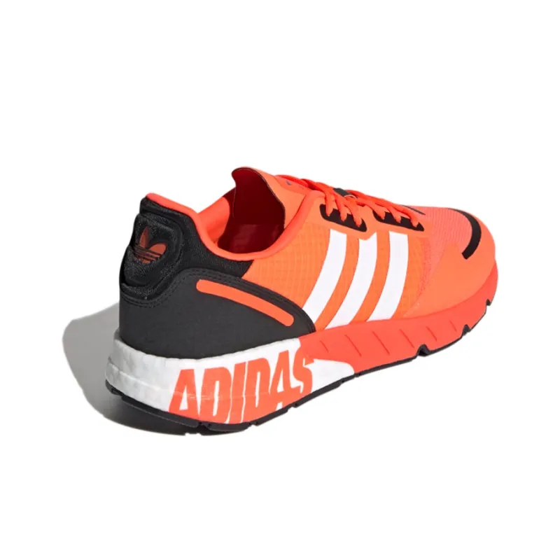 Adidas Zx 1K Boost Solar Red White Black-3