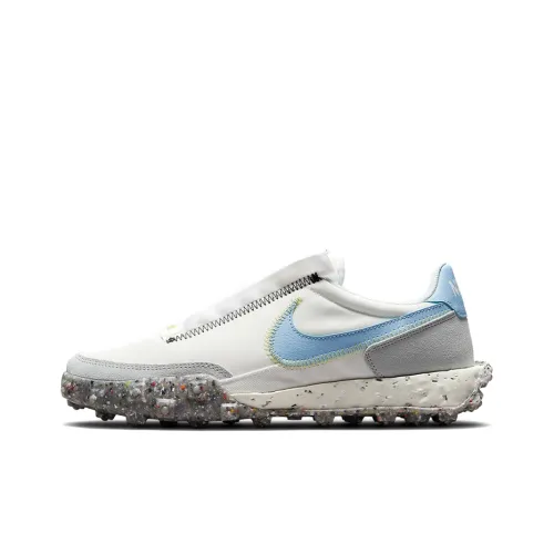 Nike Waffle Racer Crater Summit White Aluminum Women's