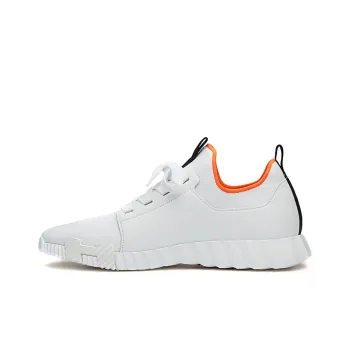 HERMES Cushioning, Breathable, Lightweight Low Top Casual Shoes Men's White