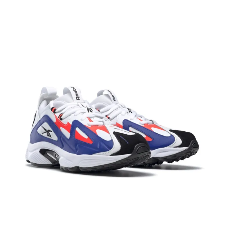 Reebok Dmx Series 1200 Running Shoes White/Blue/Red Women's-2
