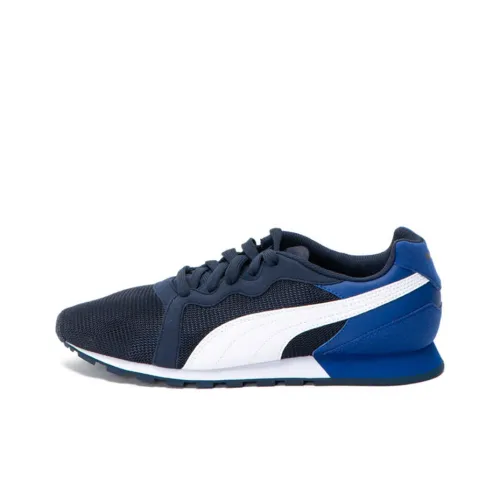 PUMA Pacer Casual Shoes Men Low-Top Black/Blue