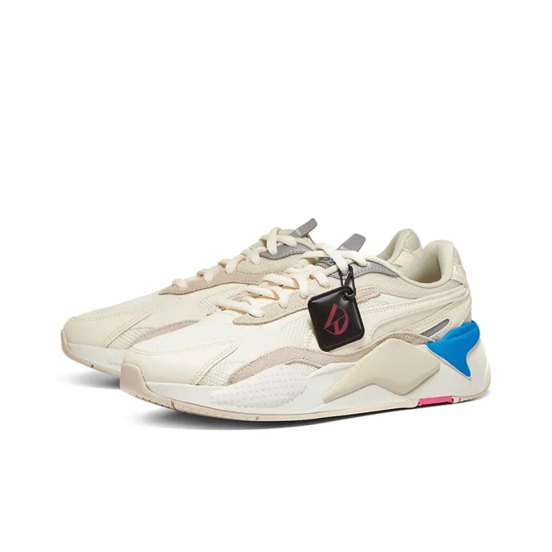 PUMA RS X Casual Shoes Unisex Low Top White Blue-1