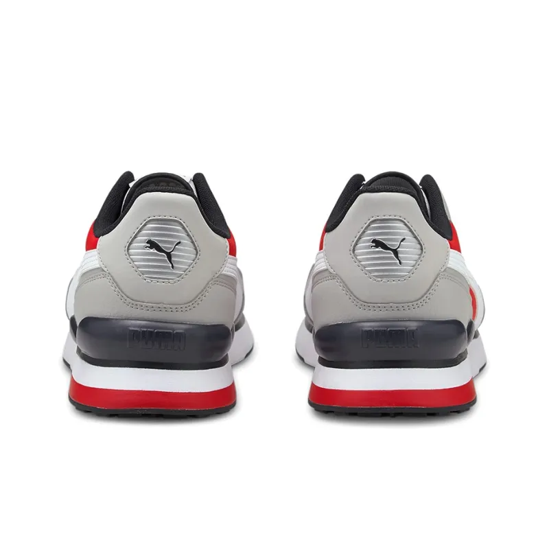 PUMA R78 FUTR Casual Shoes Men Low Top Gray/Black/White/Red-3