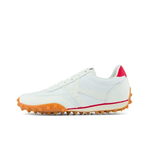 Kappa Casual Shoes Unisex Low-Top Winter White/Cherry Red