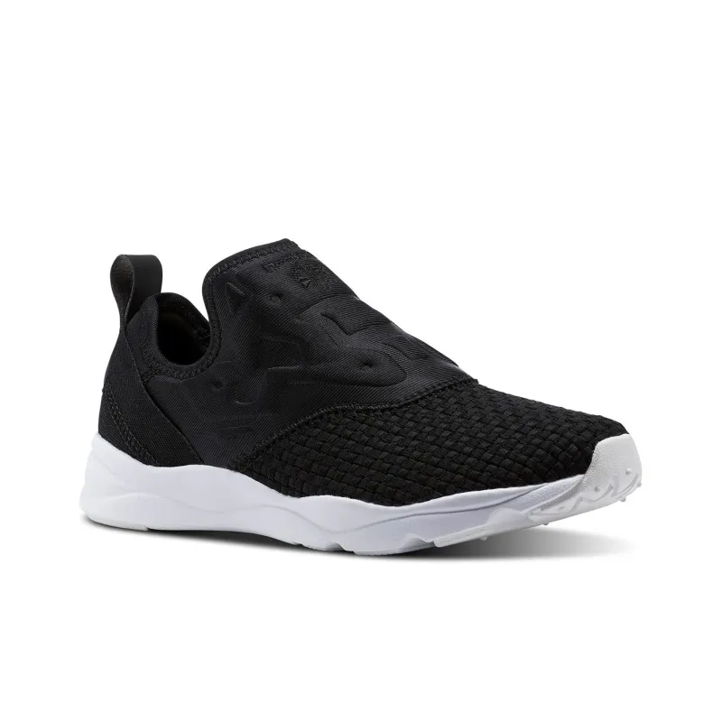 Reebok Furylite Slip On Woven 'Black' Women's-2