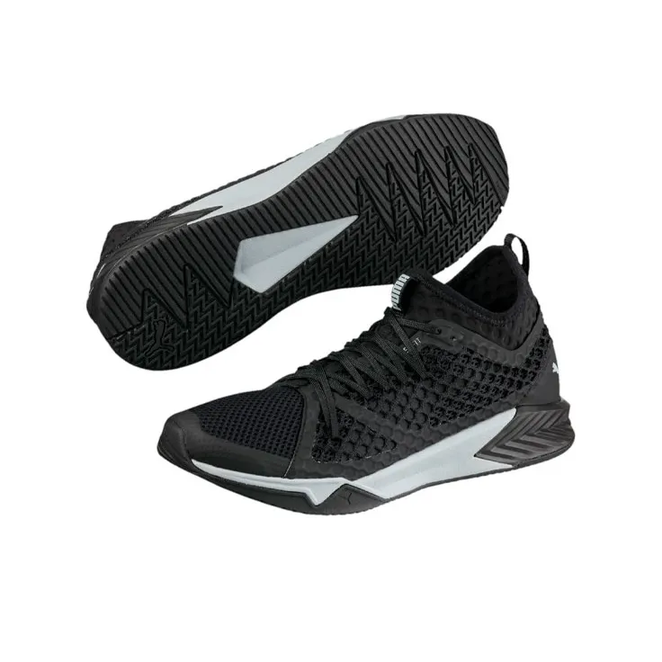 PUMA Ignite Xt Netfit 'Black White'-4