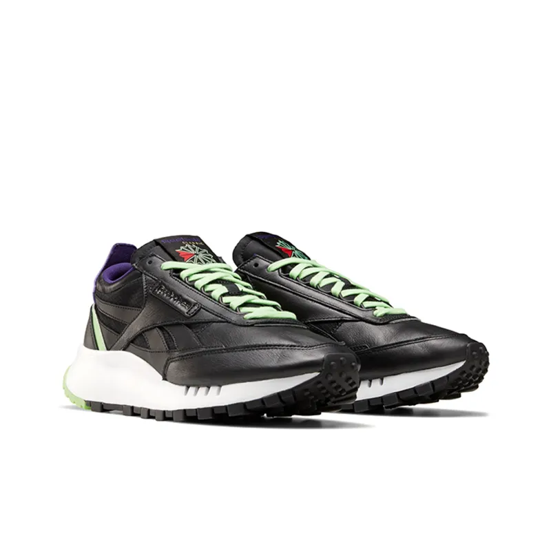 Reebok Classic Leather Legacy 'Black Neon Mint'-2